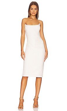 Bardot Kamilla Dress in Orchid White from Revolve.com | Revolve Clothing (Global)