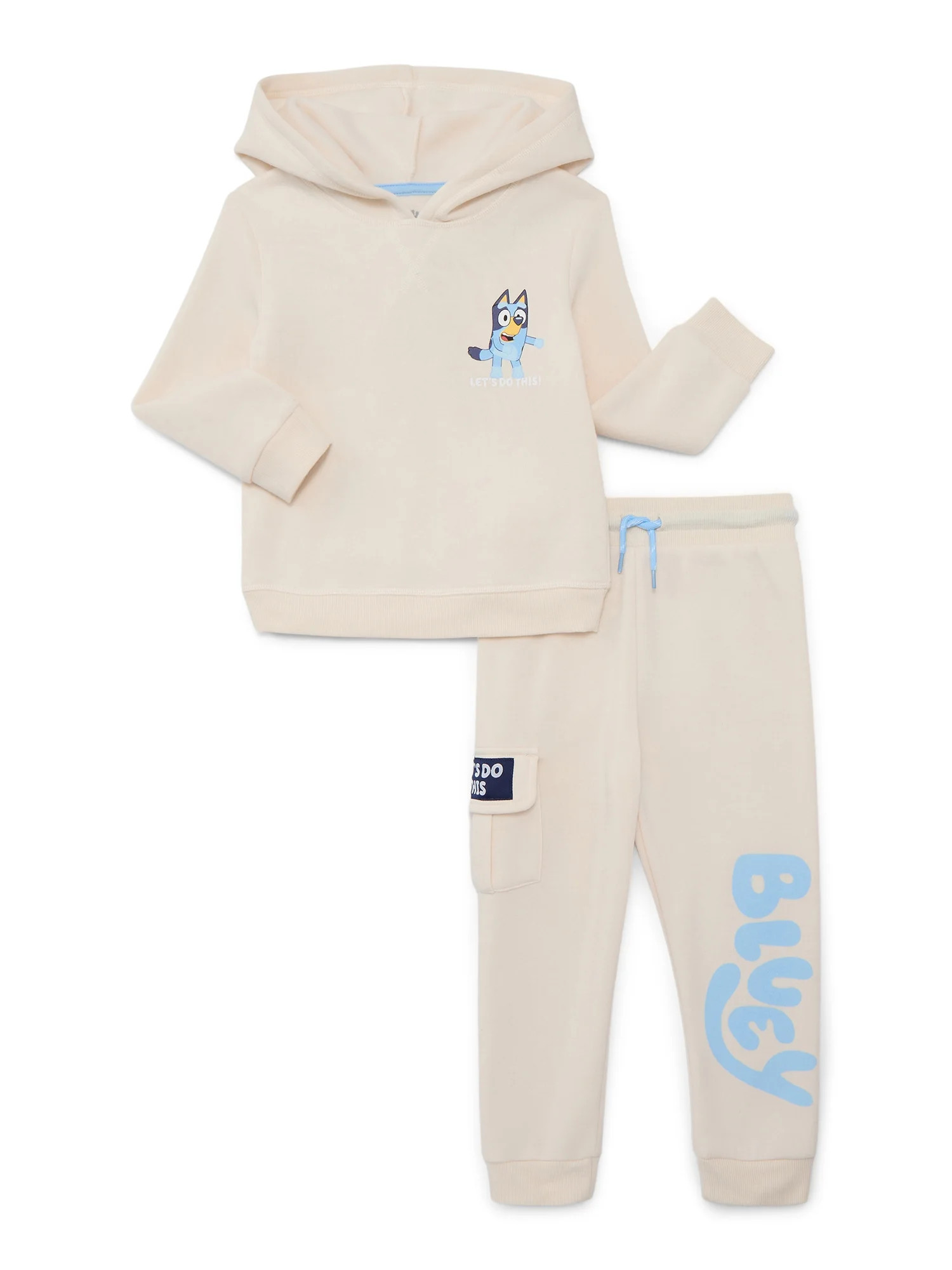Bluey Boys Graphic Hoodie and Jogger Pants Set, 2-Piece, Sizes 6-8 - Walmart.com | Walmart (US)
