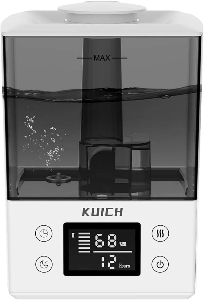 2.4L Air Humidifiers for Bedroom Baby - 26dB Quiet Cool Mist Air Humidifier for Nursery & Plants,... | Amazon (US)