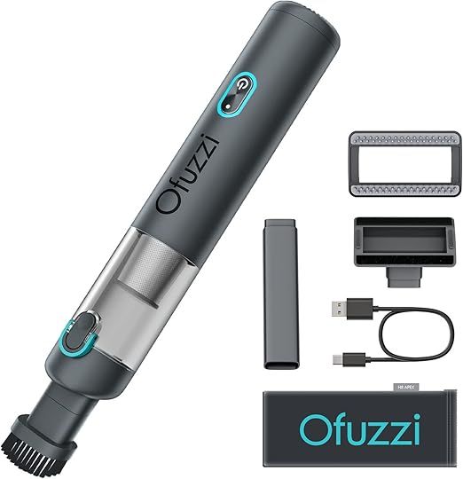 Ofuzzi H8 Apex Cordless Handheld Vacuum Cleaner, 30AW Powerful Suction, 1.2lbs Lightweight, 120ml... | Amazon (US)