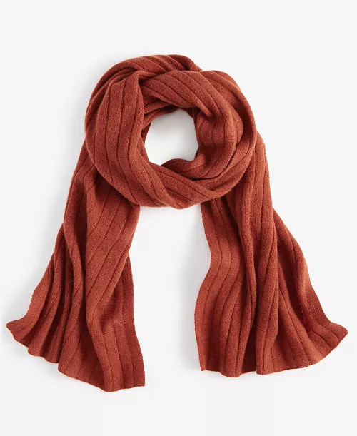 Charter Club Ribbed 100% Cashmere Scarf, Created for Macy's - Macy's | Macy's