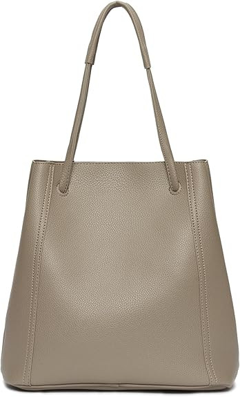 Tote Bag for Women Large Shoulder Bag Work Casual Handbags 2024 with Adjustable Strap 2PCS | Amazon (US)