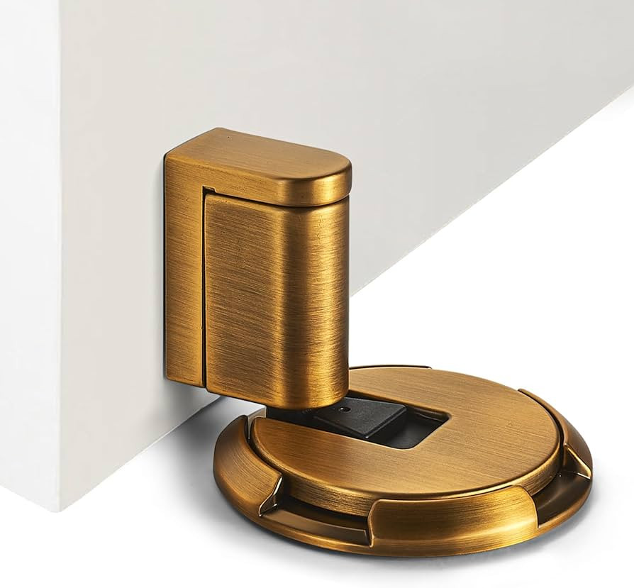 Windproof Door Stopper, Indoor Heavy Duty Floor Door Stoppers for Bottom of Door, Mechanical No D... | Amazon (US)