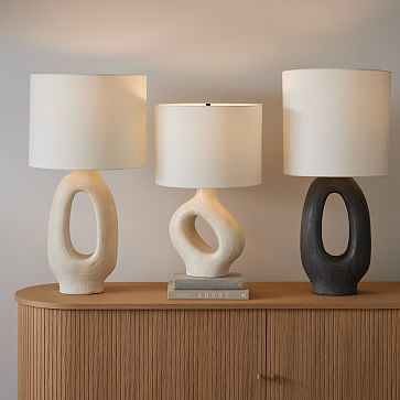 Chamber Ceramic Table Lamp (25&quot;&ndash;30&quot;) | West Elm (US)