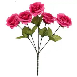 Dark Pink Rose Bush by Celebrate It™ | Michaels | Michaels Stores