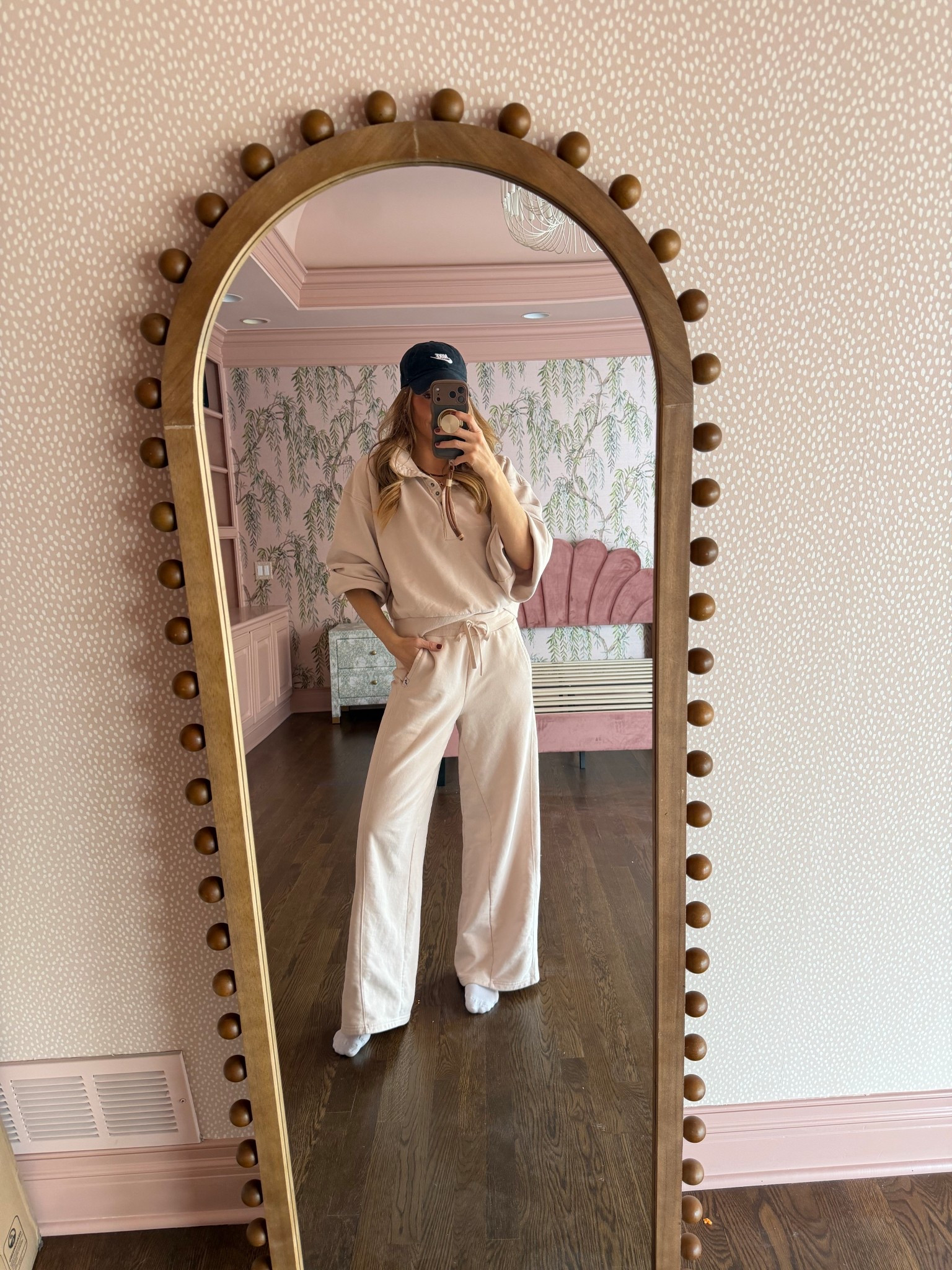 Found this mirror for Quinn’s room at Target and it’s perfect! LOVE the little detailing on the outside! 

#LTKmomlife #LTKootd #LTKHome