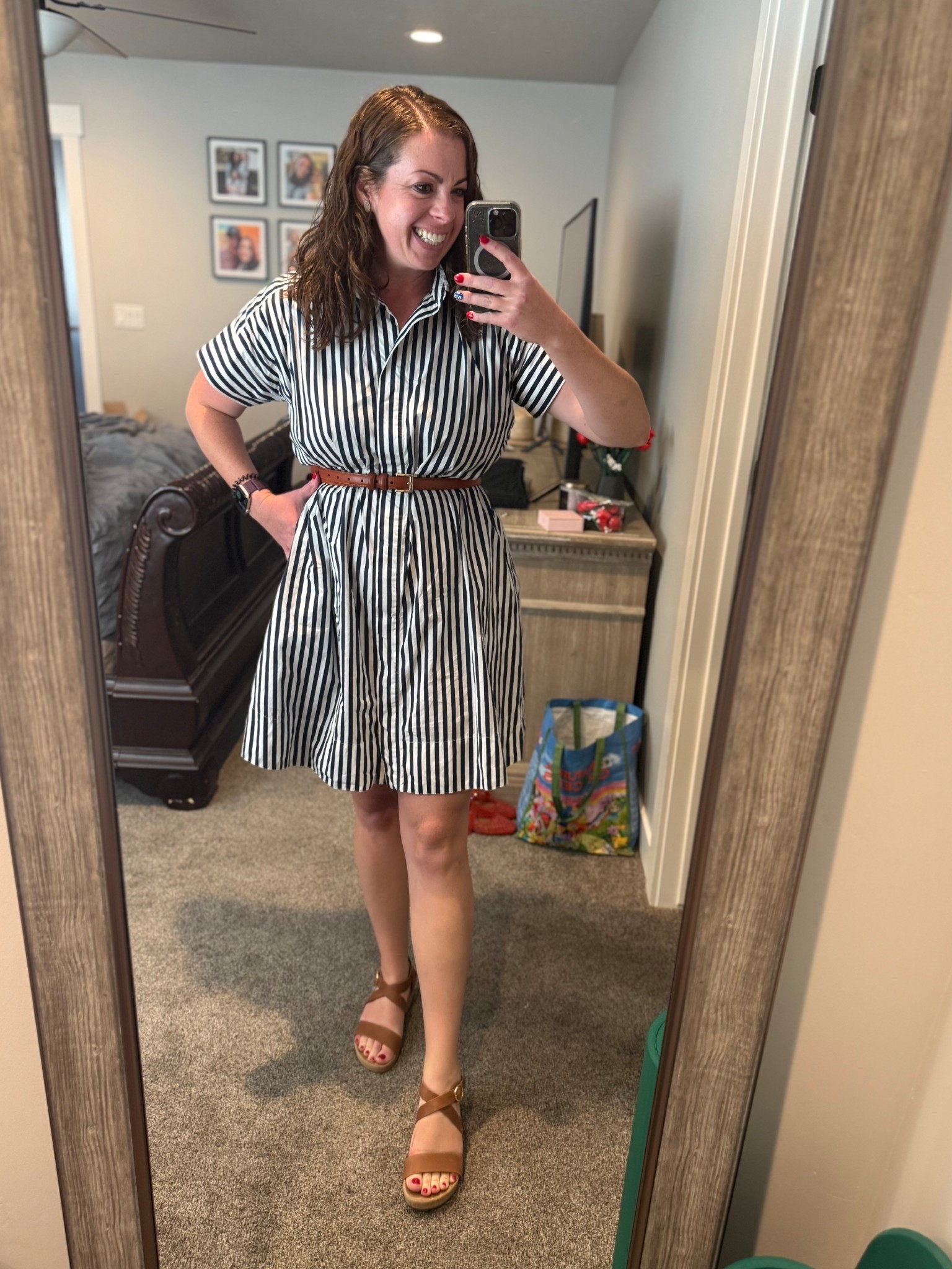 This dress is old, but pockets make or break a dress for me! 

Dress: MT
Belt: M
Shoes: TTS 



#LTKShoeCrush #LTKWorkwear #LTKMidsize