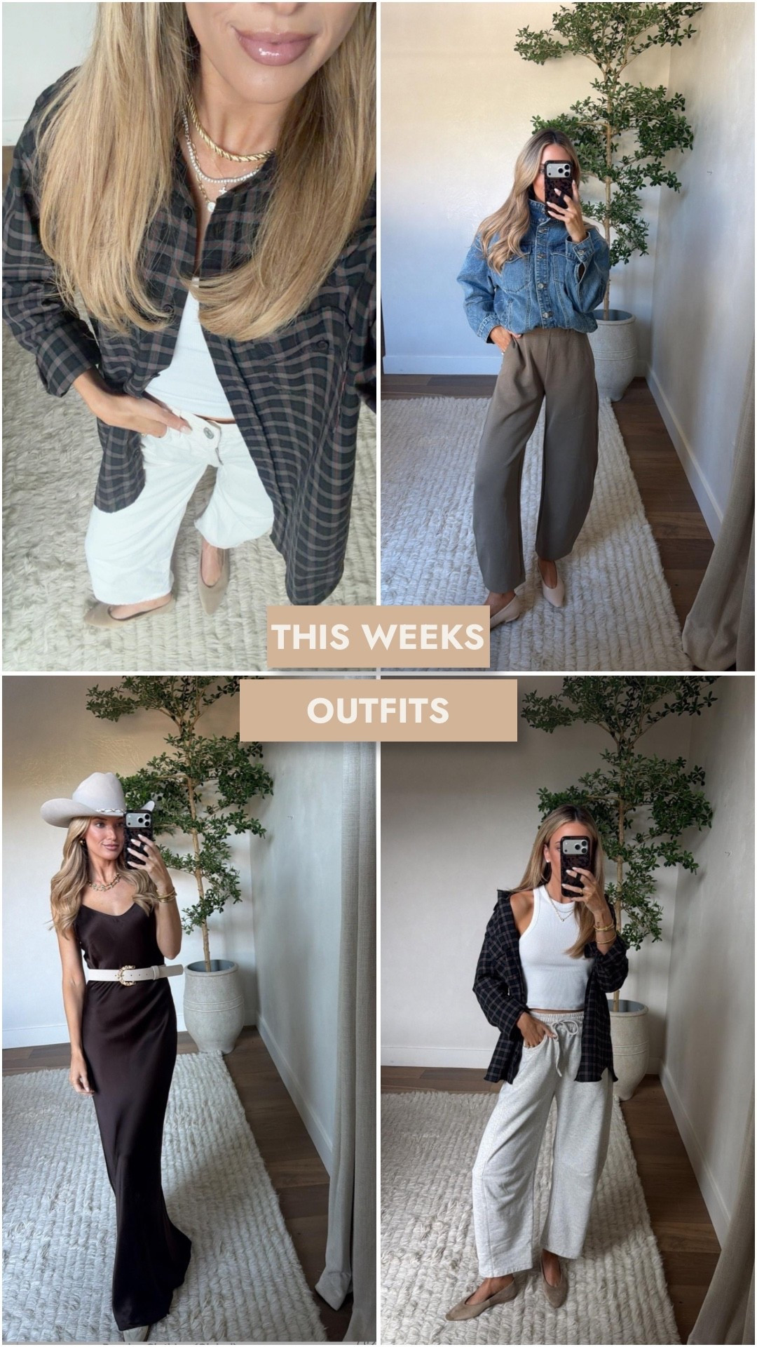 This weeks outfits! #outfits #ootd