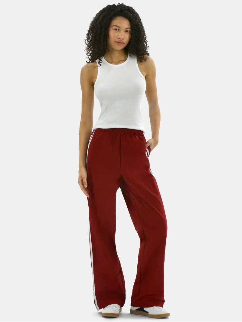 No Boundaries Track Pants, 31'' Inseam, Women's - Walmart.com | Walmart (US)