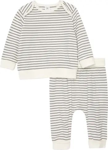 Kids' Nordstrom Grow with Me Organic Cotton Top & Pants Set | Nordstrom