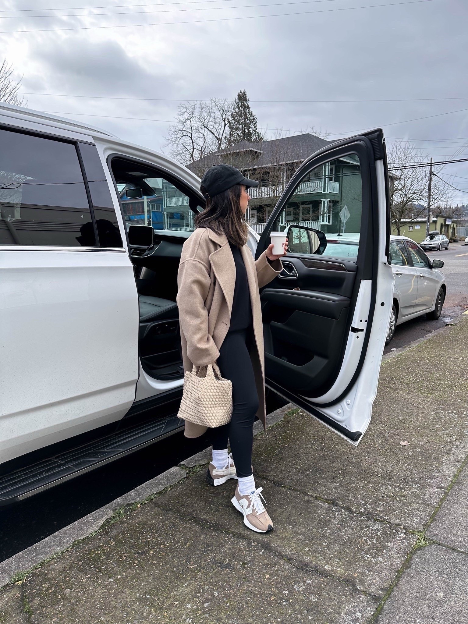 Mango oversized coat on sale! Comes in 4 new colors. 

Mango coat xxs (color is old)
Sweaty Betty sweatshirt small (old)
Amazon Leggings xs
Amazon socks
New Balance 327 sneakers 5 womens
Fine Art hat
Naghedi tote small in ecru

Petite style, athleisure, mom outfits 


#LTKootd #LTKPetite #LTKSaleAlert