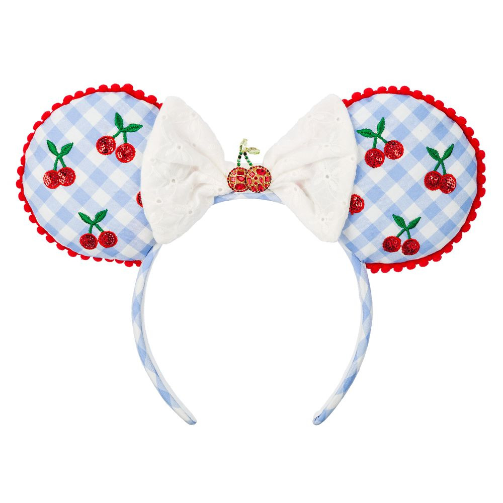 Minnie Mouse Cherries Ear Headband for Adults by BaubleBar | Disney Store