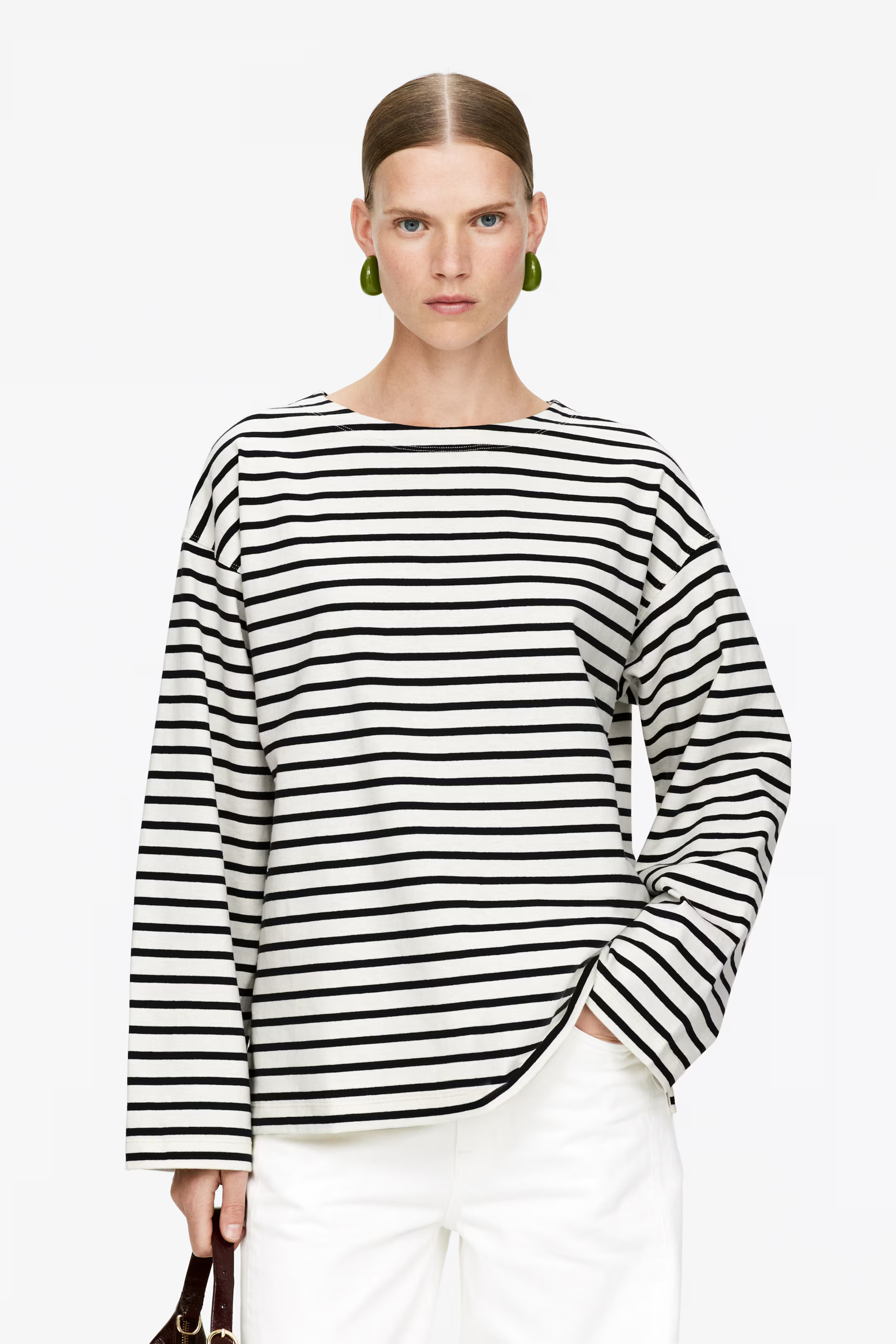 T-shirt met lange mouwen | H&M (DE, AT, CH, NL, FI)