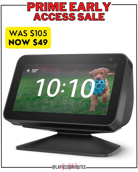Amazon Prime Early Access Sale - Get these awesome deals!
Echo Show 5 (2nd Gen) with Adjustable Stand | Charcoal


#LTKhome #LTKunder50 #LTKsalealert