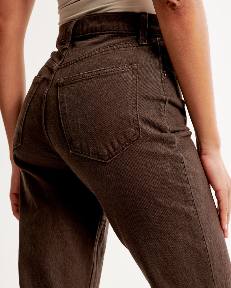 Ultra High Rise 90s Straight Jean | Abercrombie & Fitch (US)