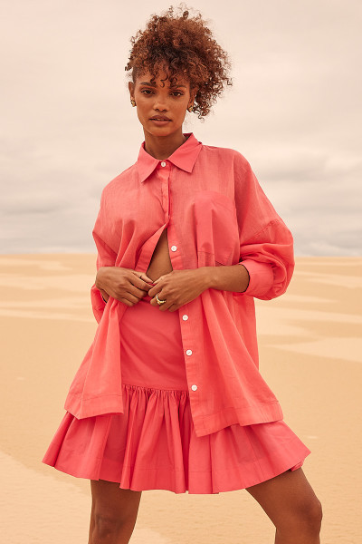 Guava Oversized Shirt | Bohemian Traders