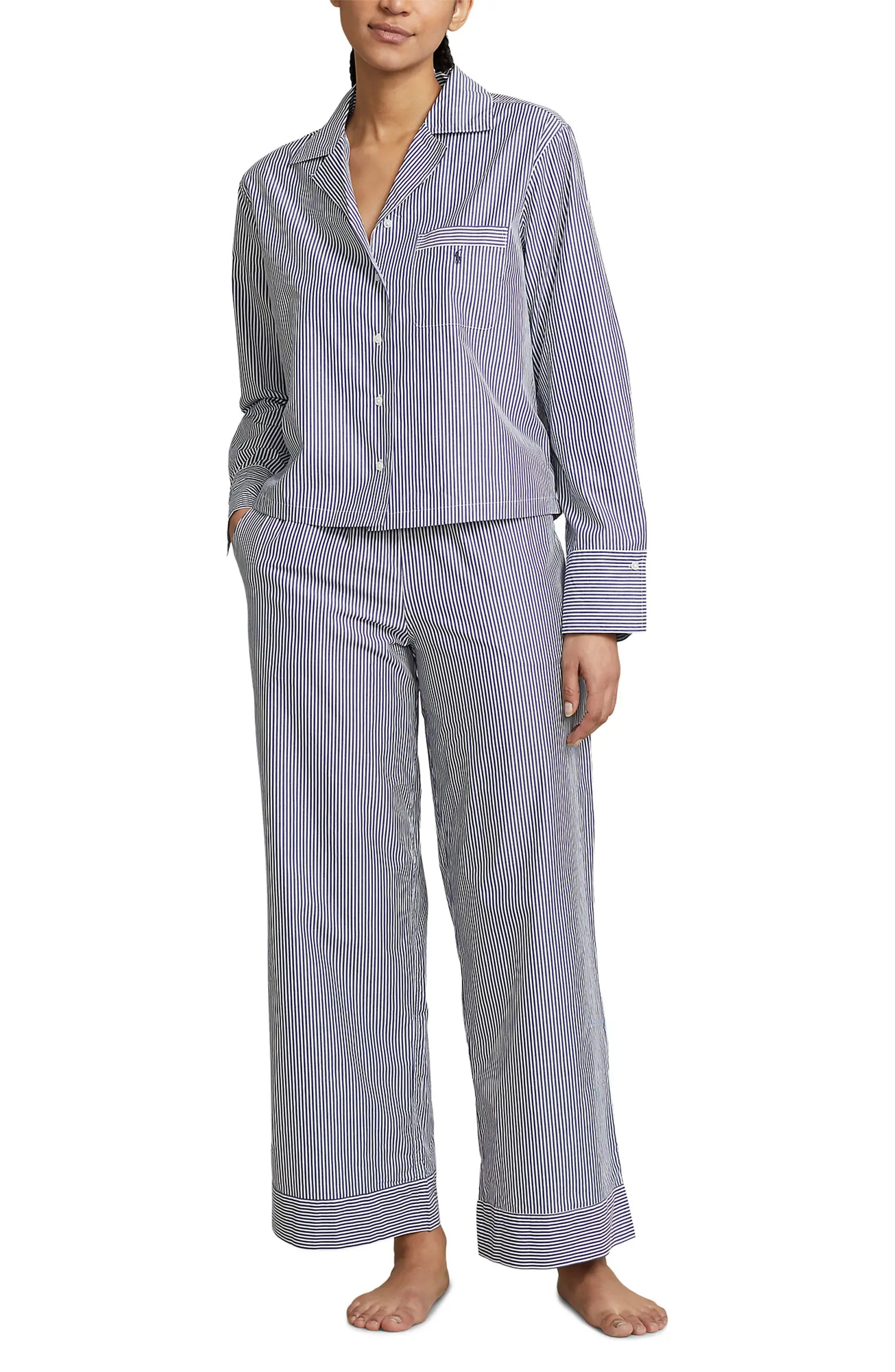 Polo Ralph Lauren Cotton Poplin Pajamas | Nordstrom | Nordstrom