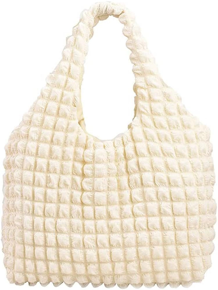 Bubble Hobo Bags for Women Bubble Tote Bag Cloud Shoulder Bag Hobo Bag Casual Purse Satchel Gift ... | Amazon (US)