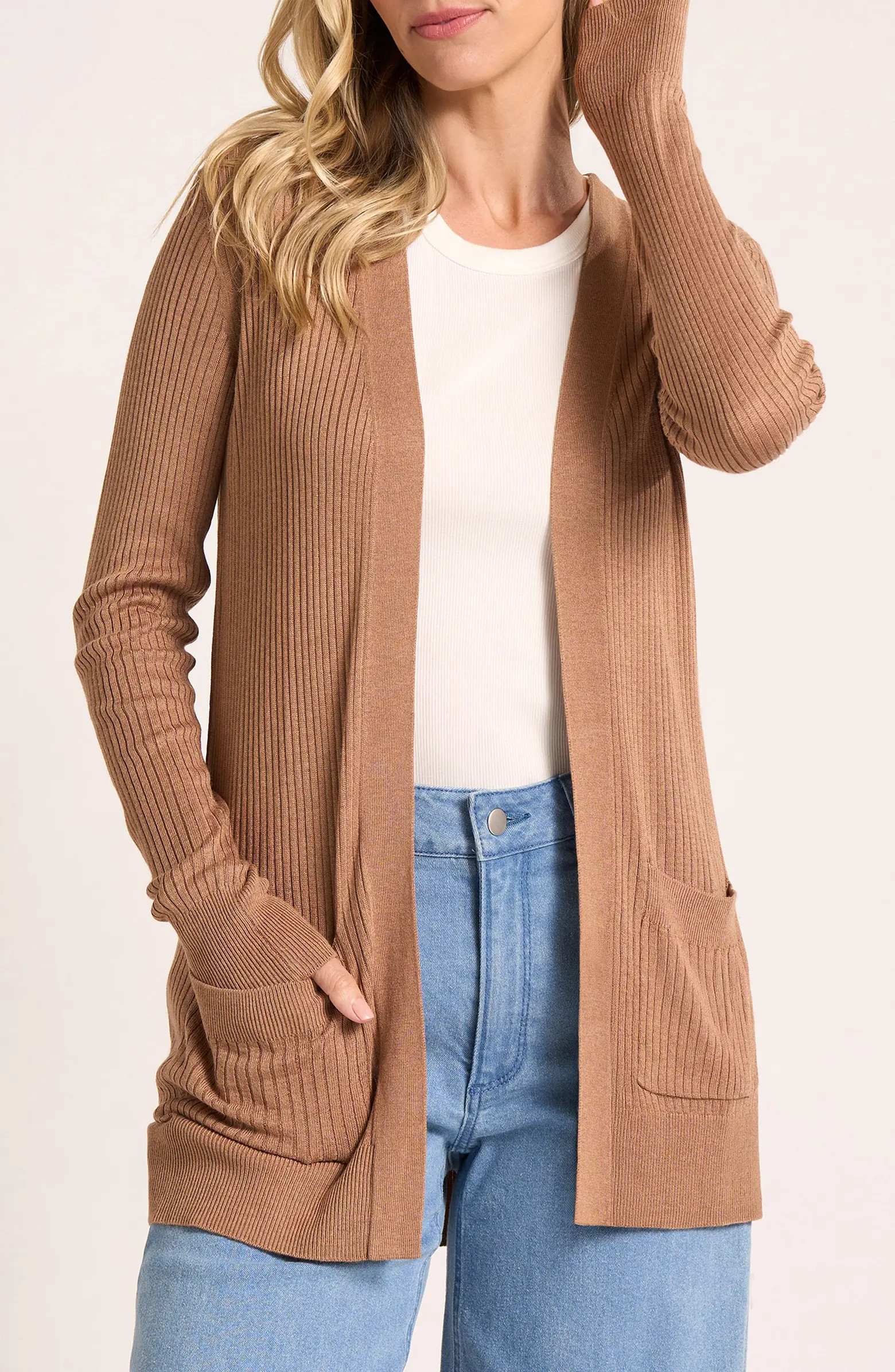 Colfax Longline Open Front Cardigan | Nordstrom