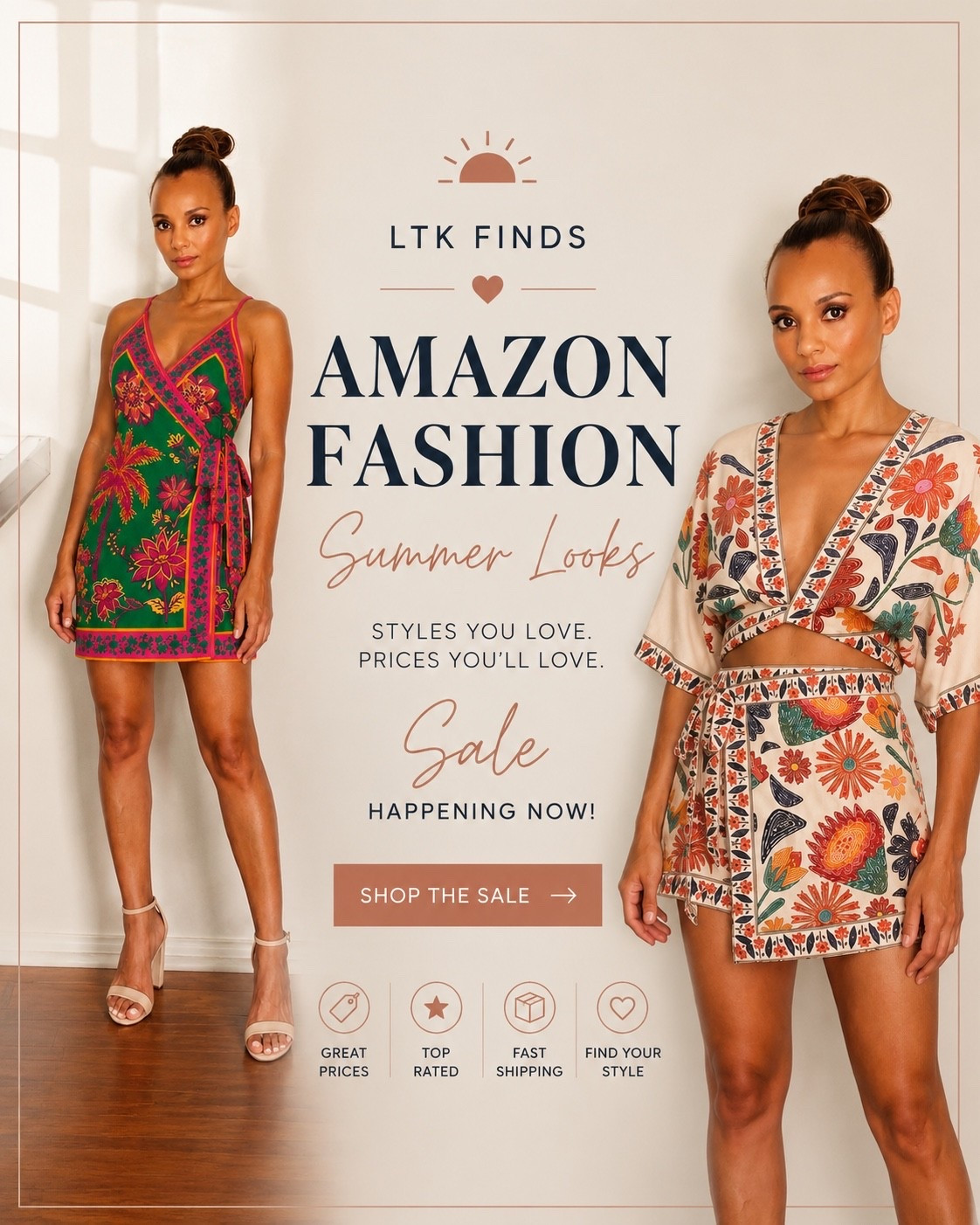 Amazon summer finds lately 😍 These colorful dresses and matching sets are giving vacation vibes without the designer price tag. Perfect for brunch, vacation, date night, or just feeling cute all summer long ☀️✨

#LTKStyle #AmazonFashion #AmazonFinds #SummerOutfits #VacationStyle #FashionFinds #AffordableFashion #SummerStyle #LTKFashion #OOTD #StyleInspo #AmazonDeals

#LTKootd