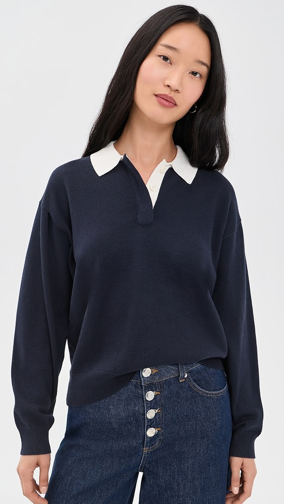 Bond Street Cashmere Polo Top | Shopbop
