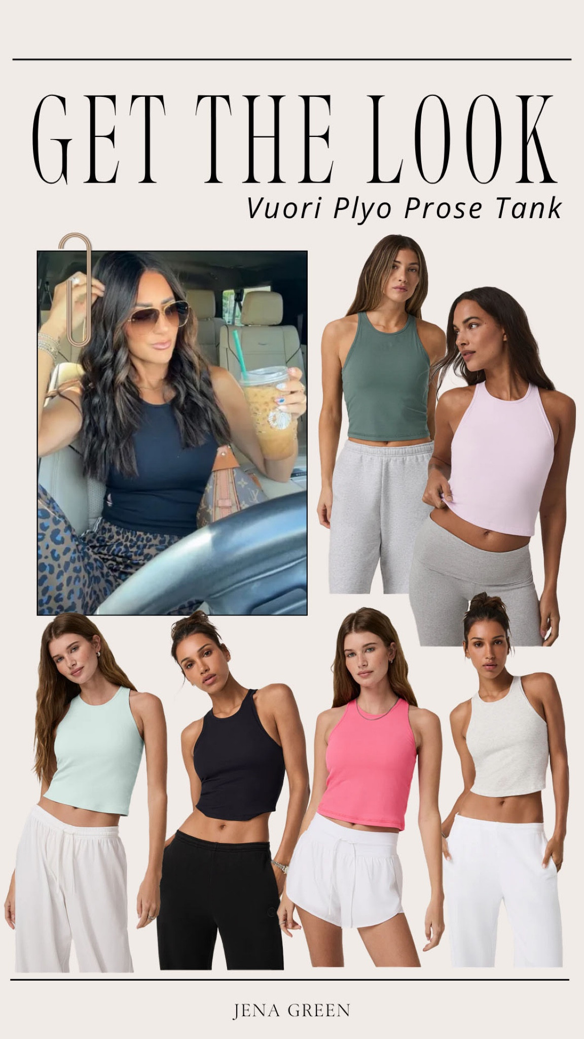 Get the Look | Vuori Padded Tank | Vuori Plyo Pose Tank 

#LTKootd #LTKSeasonal