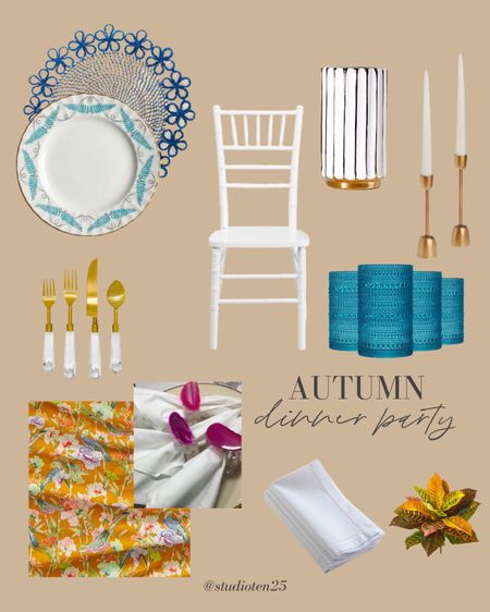 Dinner party favorites heading into fall. 

Perfect for a Thanksgiving Tablescape!

#LTKSeasonal #LTKhome #LTKstyletip