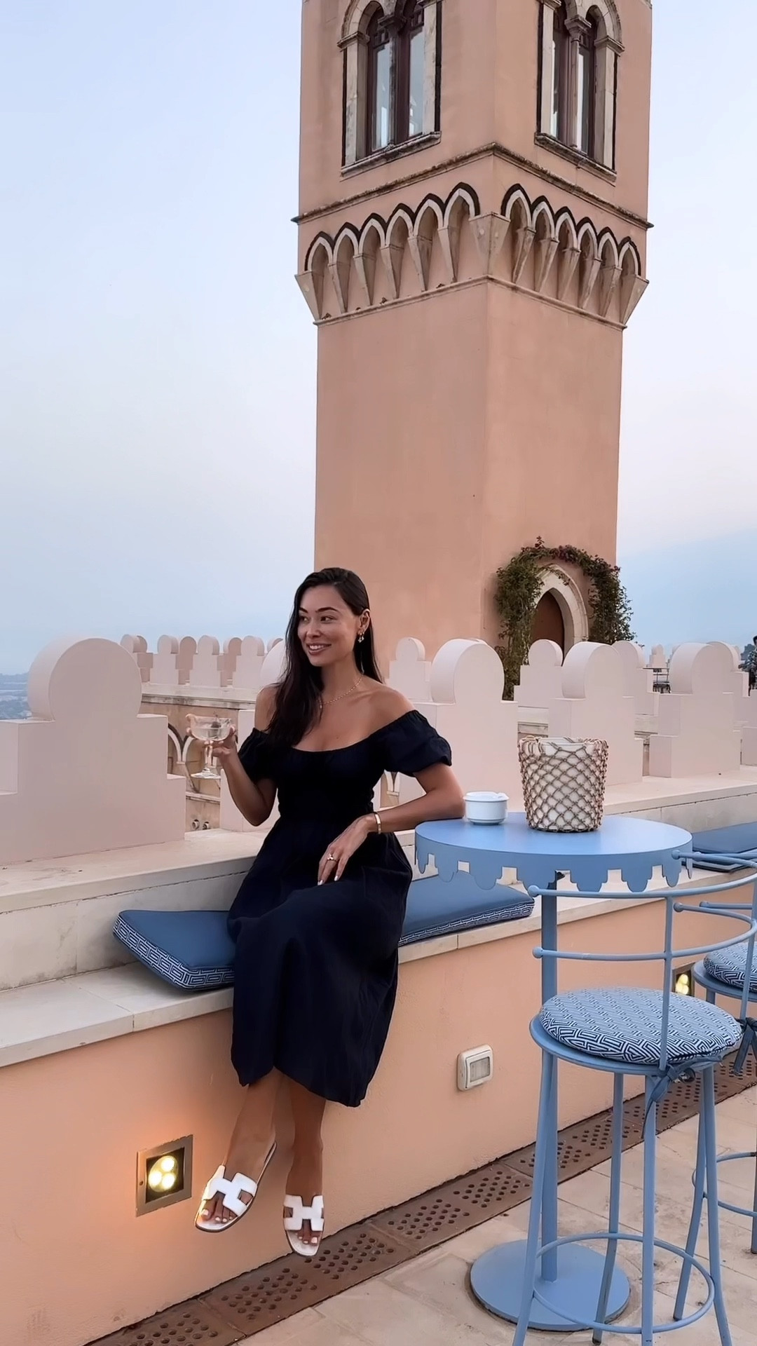Use code MIDSUMMER for 25% off for 3 days only until July 26! Date night outfit, summer outfit, sundress, midi dress, off the shoulder, linen dress, navy blue dress. 

#LTKSeasonal #LTKTravel #LTKSaleAlert
