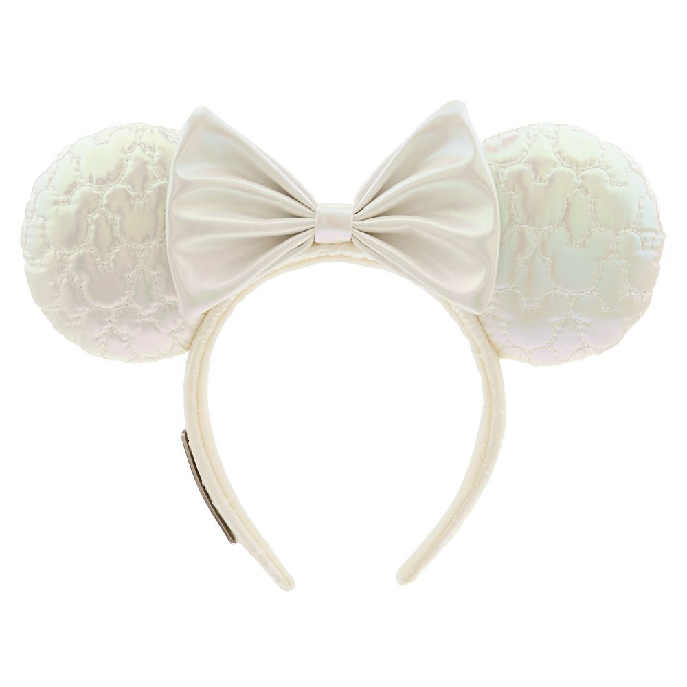Mickey Mouse Icon Quilted Iridescent Loungefly Ear Headband for Adults | Disney Store