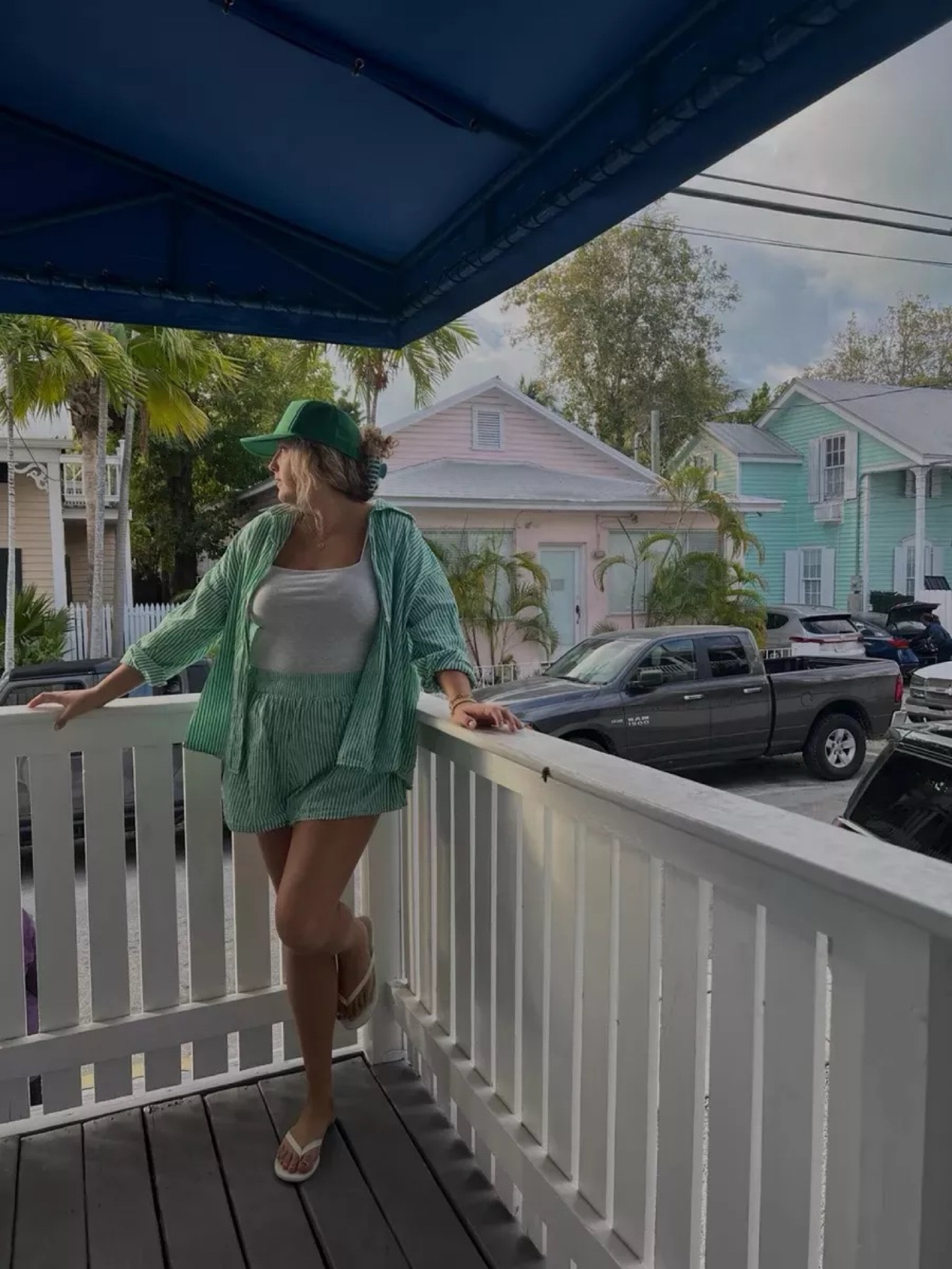 This set is great for St. Patrick’s day but it’s a warm weather favorite! Matching set, green matching set, spring outfit, st Patrick’s day outfit, short matching set, hat, tank, spring outfit, summer outfit, spring break outfit, beach outfit, midsize fashion, casual outfit, vacation outfit, resort wear

#LTKSeasonal #LTKstyletip #LTKtravel