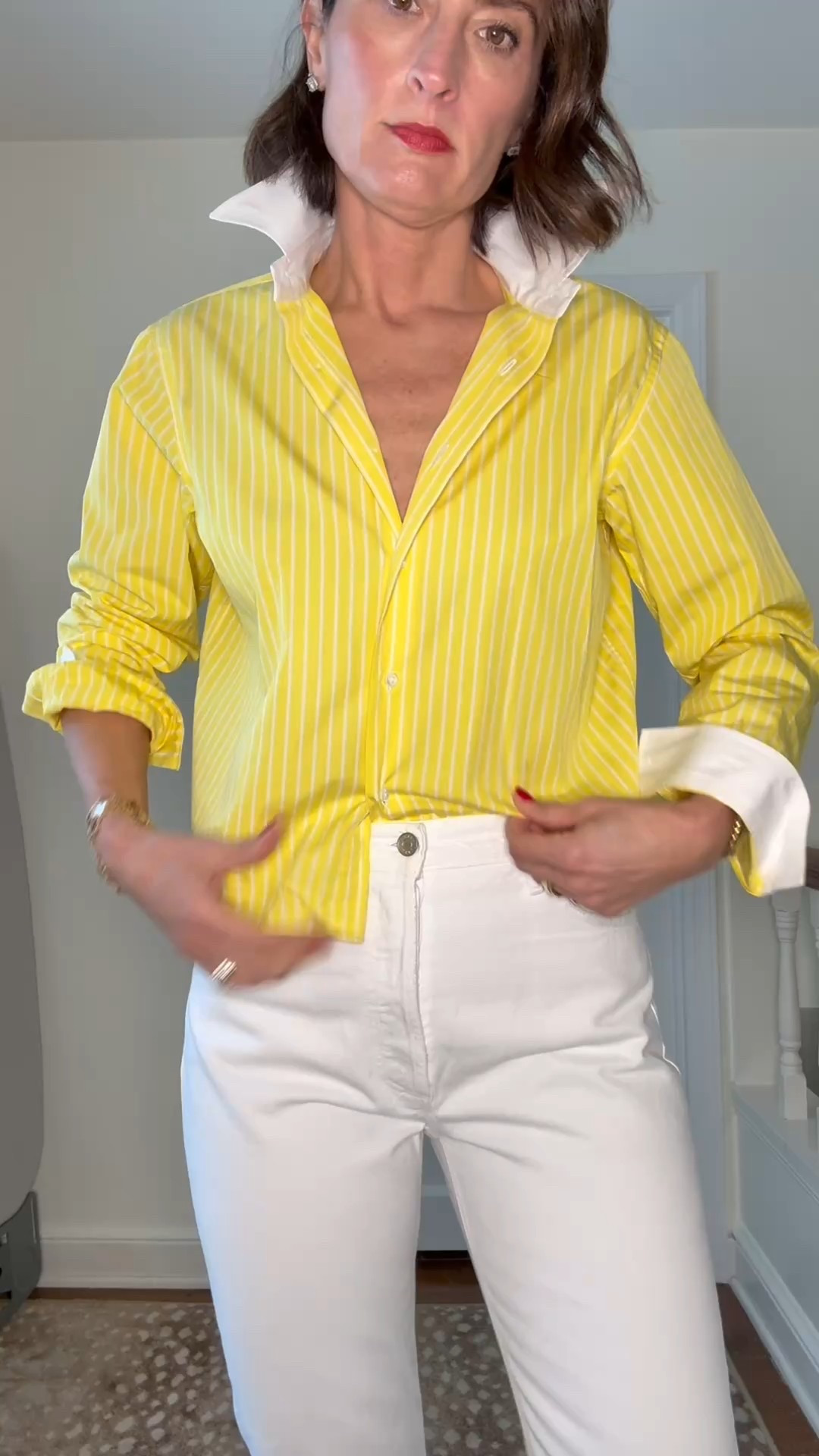 I never met a stripe I didn’t like 🩷❤️💛💚🩵💙

#LTKOver40 #LTKootd #LTKgrwm