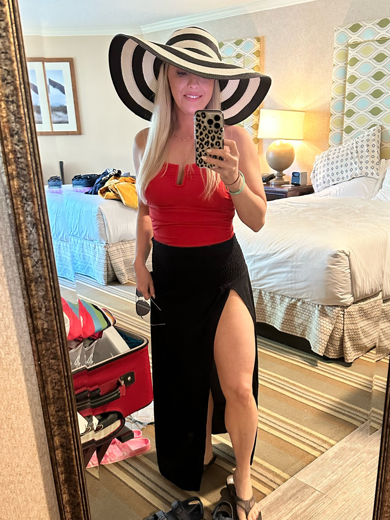 This one piece is modest enough to wrestle slippery children in and out of the pool without any wardrobe malfunctions! 

It comes with and halter strap as well for extra hold! #LTKswim #LTKtravel

#LTKSeasonal