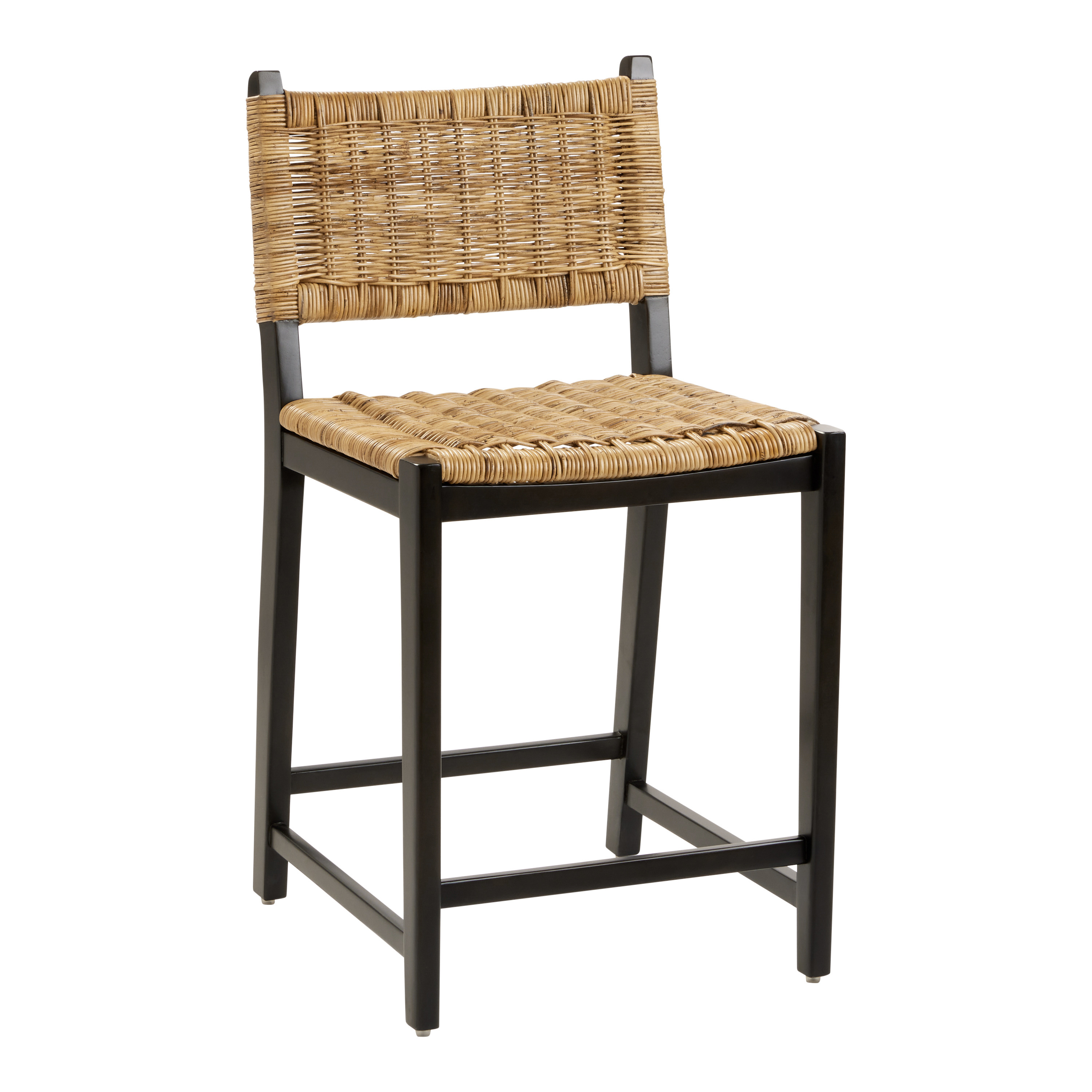 Amolea Wood and Rattan Counter Stool | World Market