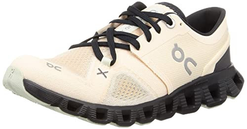 On Women's Cloud X 3 Sneakers, Fawn/Magnet, 9.5 | Amazon (US)