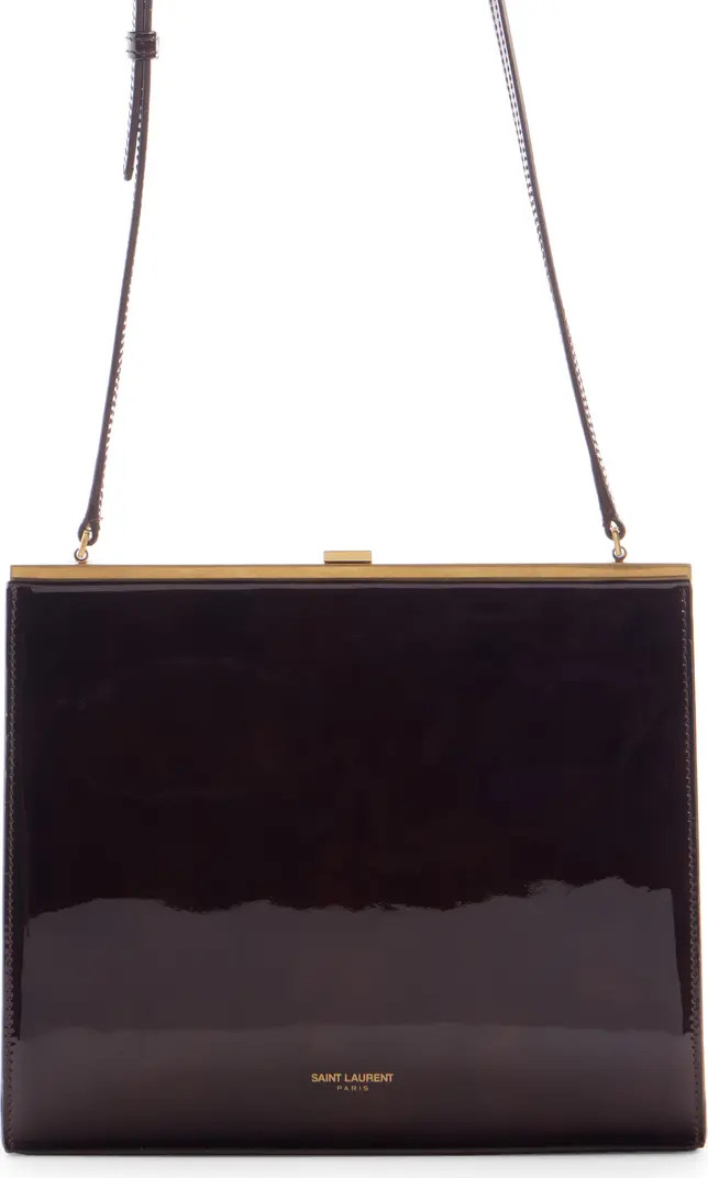 Small Sac Patent Leather Frame Shoulder Bag | Nordstrom
