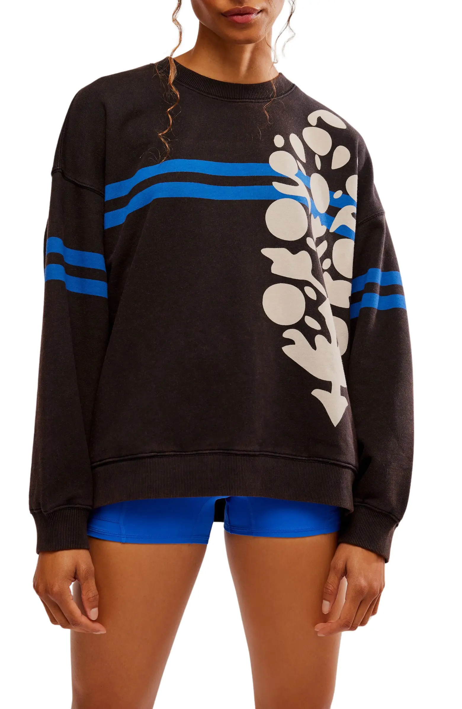 Free People FP Movement All Star Oversize Graphic Sweatshirt | Nordstrom | Nordstrom