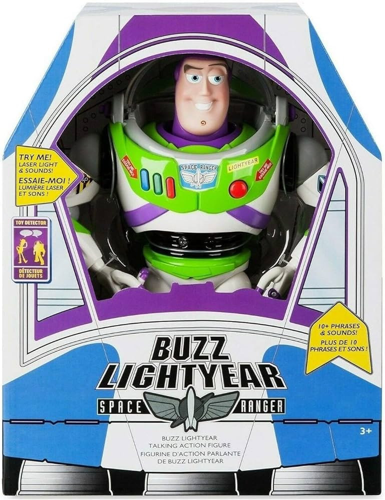Toy Story Disney Advanced Talking Buzz Lightyear Action Figure 12'' | Amazon (US)