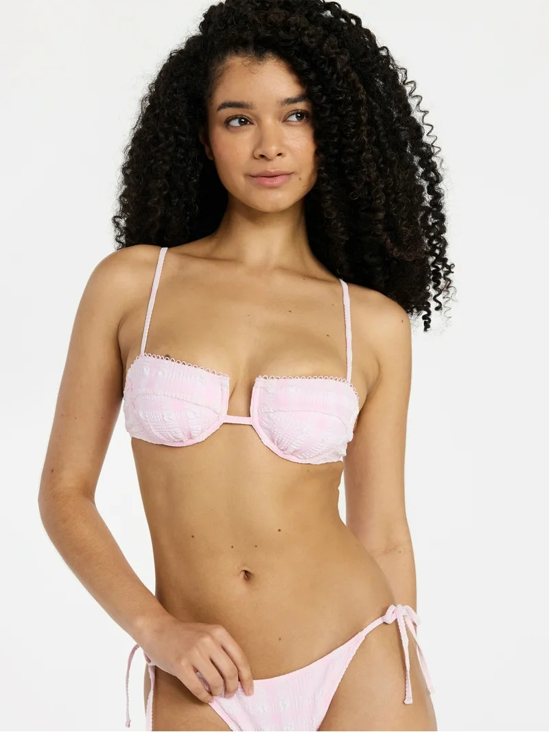 No Boundaries Underwire Bikini Top, Women’s XXS-XXL | Walmart (US)