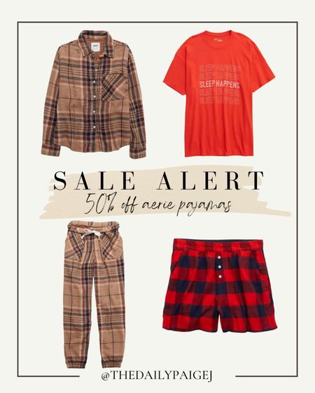 I absolutely love the holiday pajamas that aerie put out because they’re great for all year round! These plaid pants and shorts sets are 50% off and a great holiday gift to buy while they’re on sale! 

#LTKHoliday #LTKsalealert #LTKCyberweek