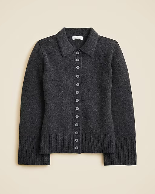 Milano-stitch cinched-waist cardigan | J. Crew US