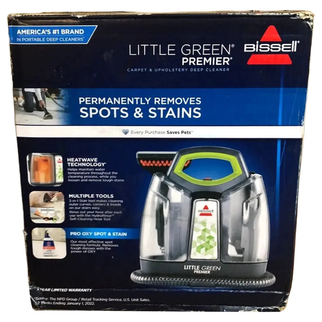 Bissell 3500 Little Green ProHeat Portable Deep Cleaner | Walmart (US)
