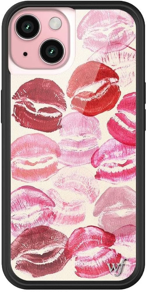 Wildflower Cases - Kensington Case, Compatible with Apple iPhone 15 | Lipstains, Red, Pink, White... | Amazon (US)