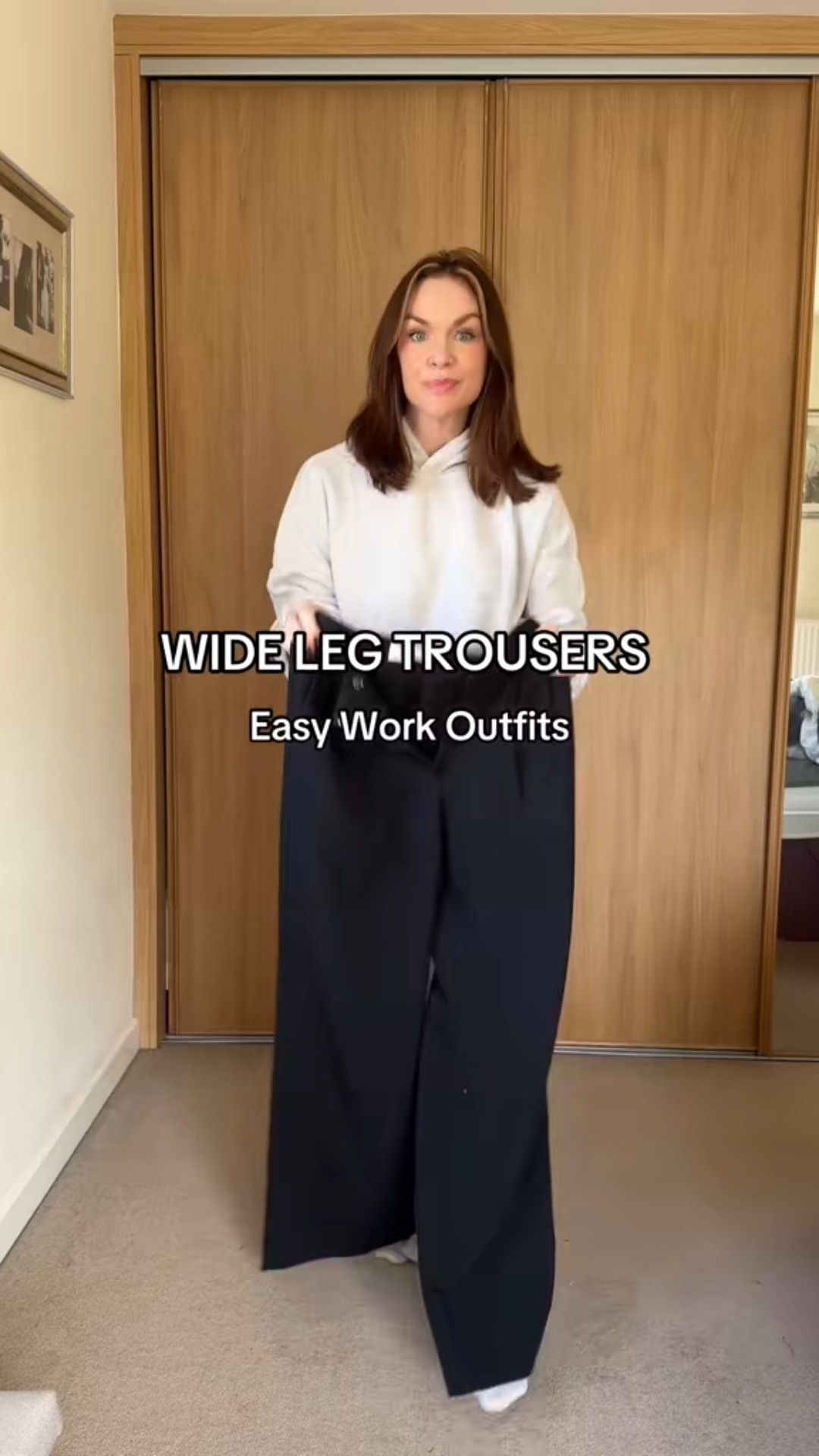 Work outfits wide leg trousers. 

#LTKautumn #LTKworkwear #LTKuk