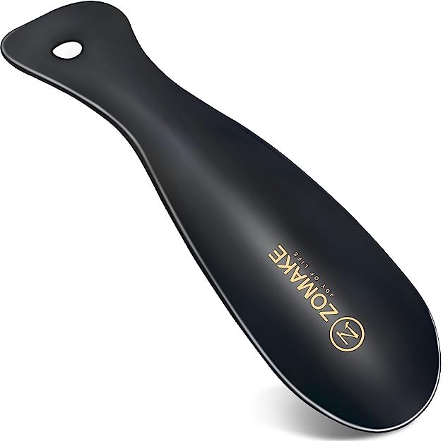 Metal Shoe Horn Stainless Steel ShoeHorn 7.5 Inches - Portable for Travel Use | Amazon (US)