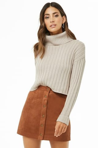 Faux Suede Mini Skirt | Forever 21 (US)