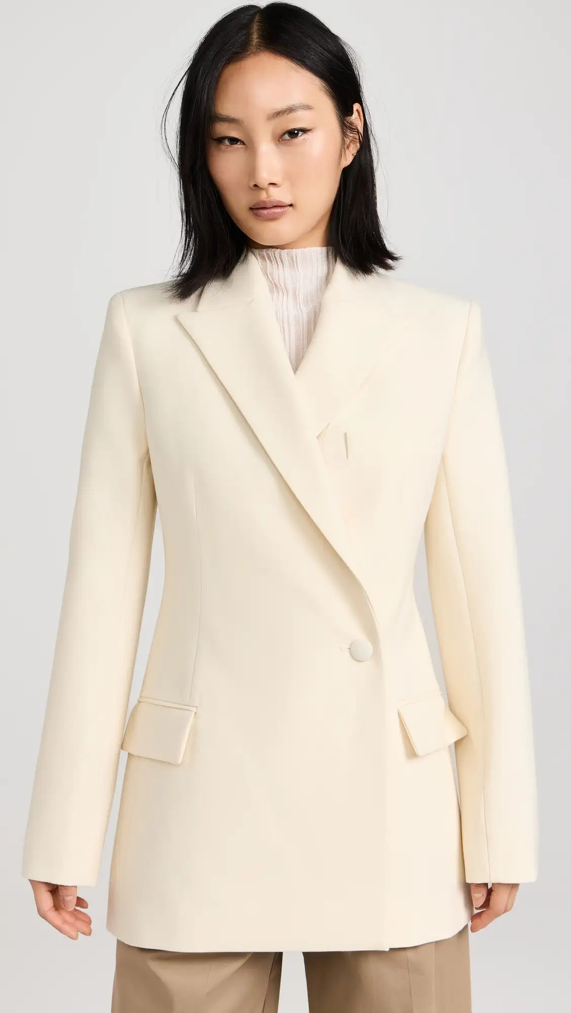 Róhe Tailored Wool Blazer | Shopbop | Shopbop