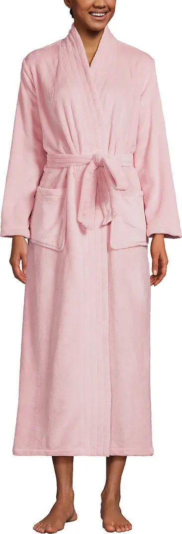 Cozy Plush Long Wrap Robe | Nordstrom