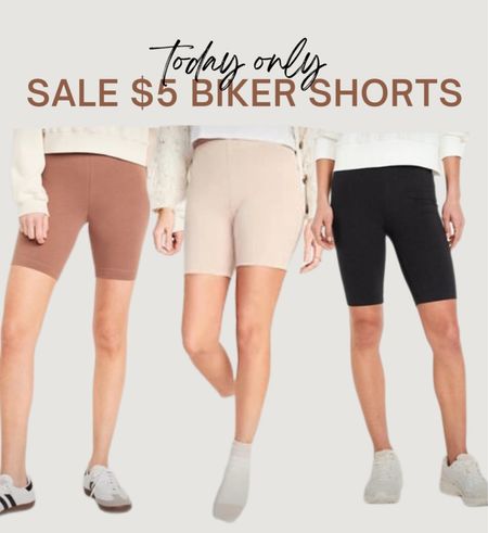 Sale $5 biker shorts 

#LTKFindsUnder50 #LTKStyleTip #LTKSaleAlert