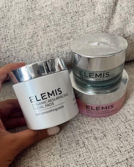 Elemis resurfacing facial pads are on sale for 20% off! Sharing some of my other favorite Elemis products as well.

#LTKBeauty #LTKSaleAlert
