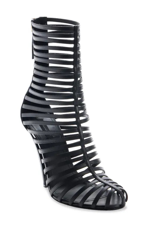 Givenchy Cage Sandal in Black at Nordstrom, Size 5Us | Nordstrom